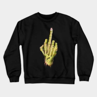 Zombie Finger Crewneck Sweatshirt